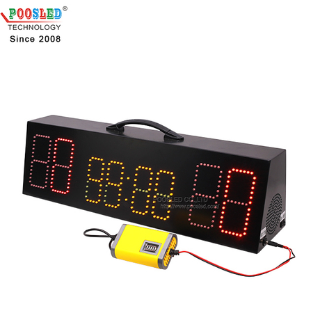 新品上市5.0英寸PCB板模组英寸便携式LED篮球电子记分牌