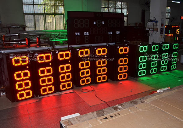 汽油价格LED显示标志