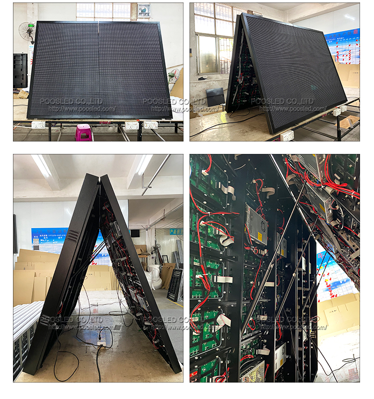 LED商场车站室外滚动标志带4G编辑软件
