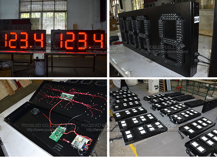 led汽油价格显示